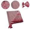 Classical Square Print Hijab Scarf Multiple Color Square Shemagh Muslin Headscarf Women Outdoor Arab Keffiyeh Hijabs