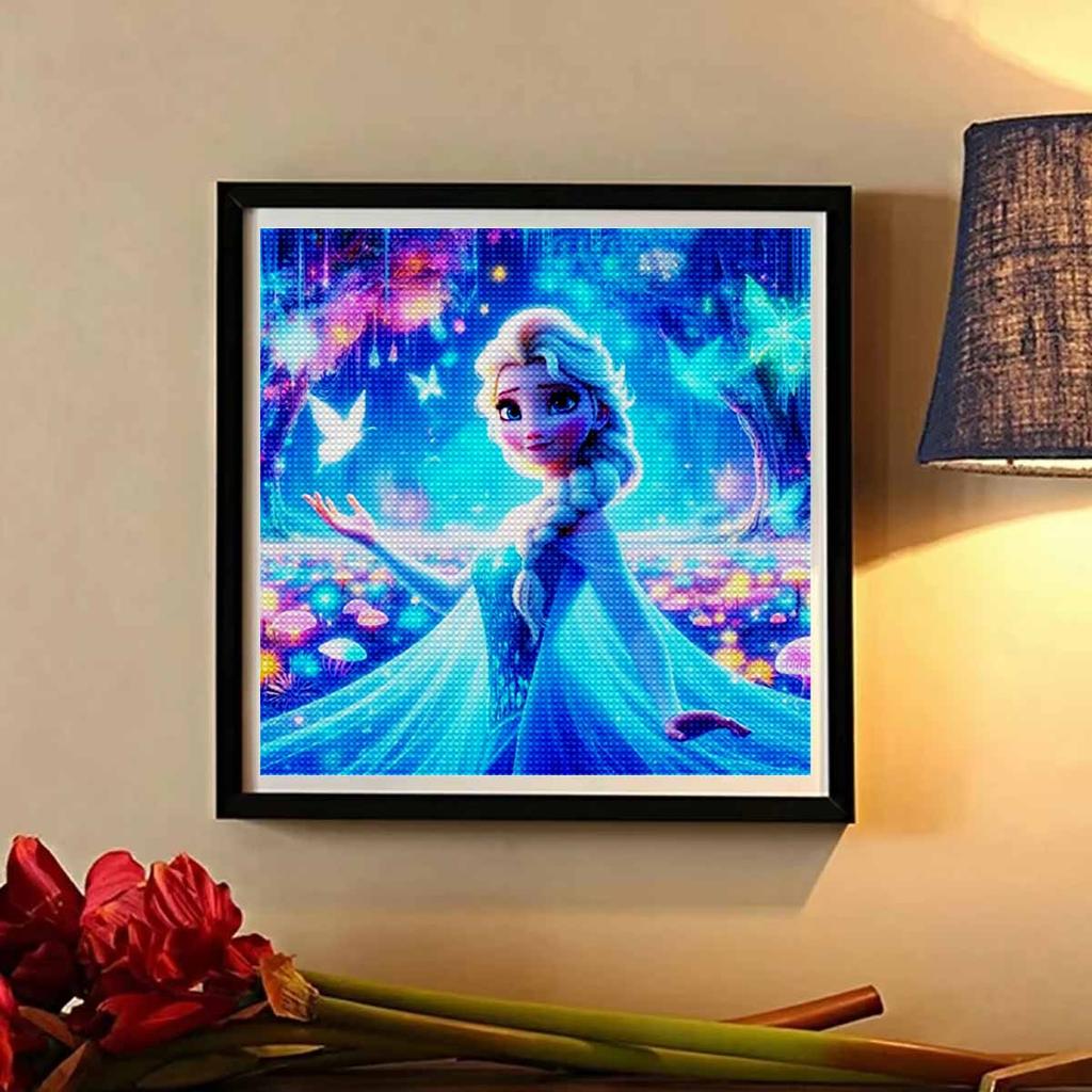 5D DIY Diamond Painting Decorative Beautiful Princess Full Round Drill Scenery Diamond Embroidery Cross Stitch Kits Home Decor Gift