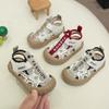 Trendige Sport-Sandalen mit Reifenprofil für Jungen, Neue Sommer-Freizeit-Sandalen mit geschlossenem Zehenbereich für Mädchen, Sandalen für Babys zum ersten Laufen
