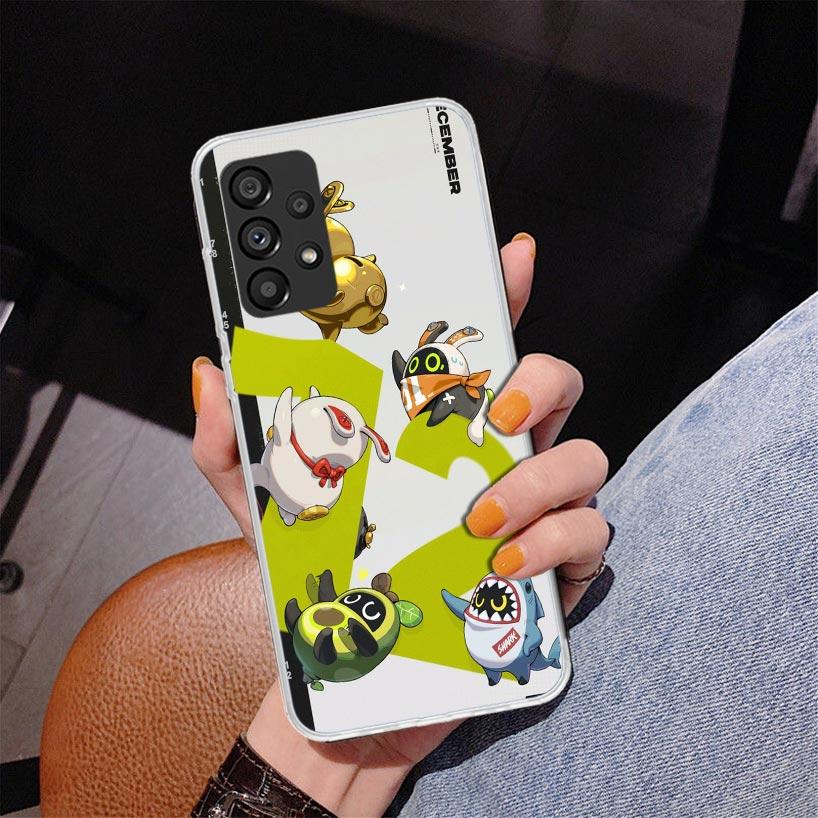 Zenless Zone Zero ZZZ Bangboo Phone Case For Samsung Galaxy A52 A32 A22 A12 A51 A31 A50S A30S A20S A10S Note 20 Ultra 10 Plus S1