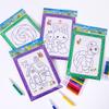 Children's Watercolor Pens & Coloring Book Set: 8 Colors, Ideal for Kindergarten Prizes and Doodling