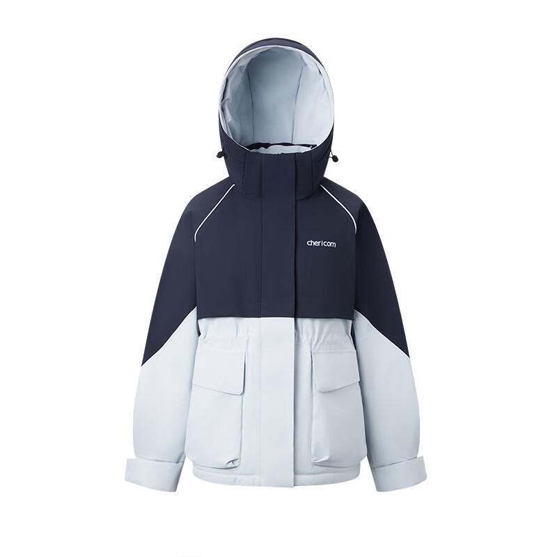 Qianrengang Women's Hooded Down Jacket Y318100Y