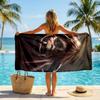 Labyrinth Fashion Beach Towel: Ideal for Summer Adventures Soft, absorbent and quick drying suitable for swimming and bathing
