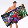 Hot Game A-among U-us Beach Towel Colorful Bath Towels for Girl Microfiber Quick Dry Custom Sand Free Beach Yoga Spa Gym Pool
