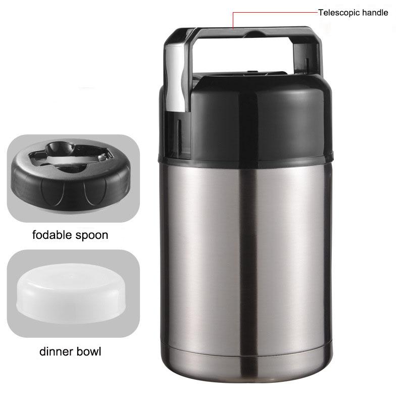 1000ml Large Lunch Box Insulated Lunch Bag Food Warmer Soup Cup Thermos Containers Bento Lunch Box for Kids