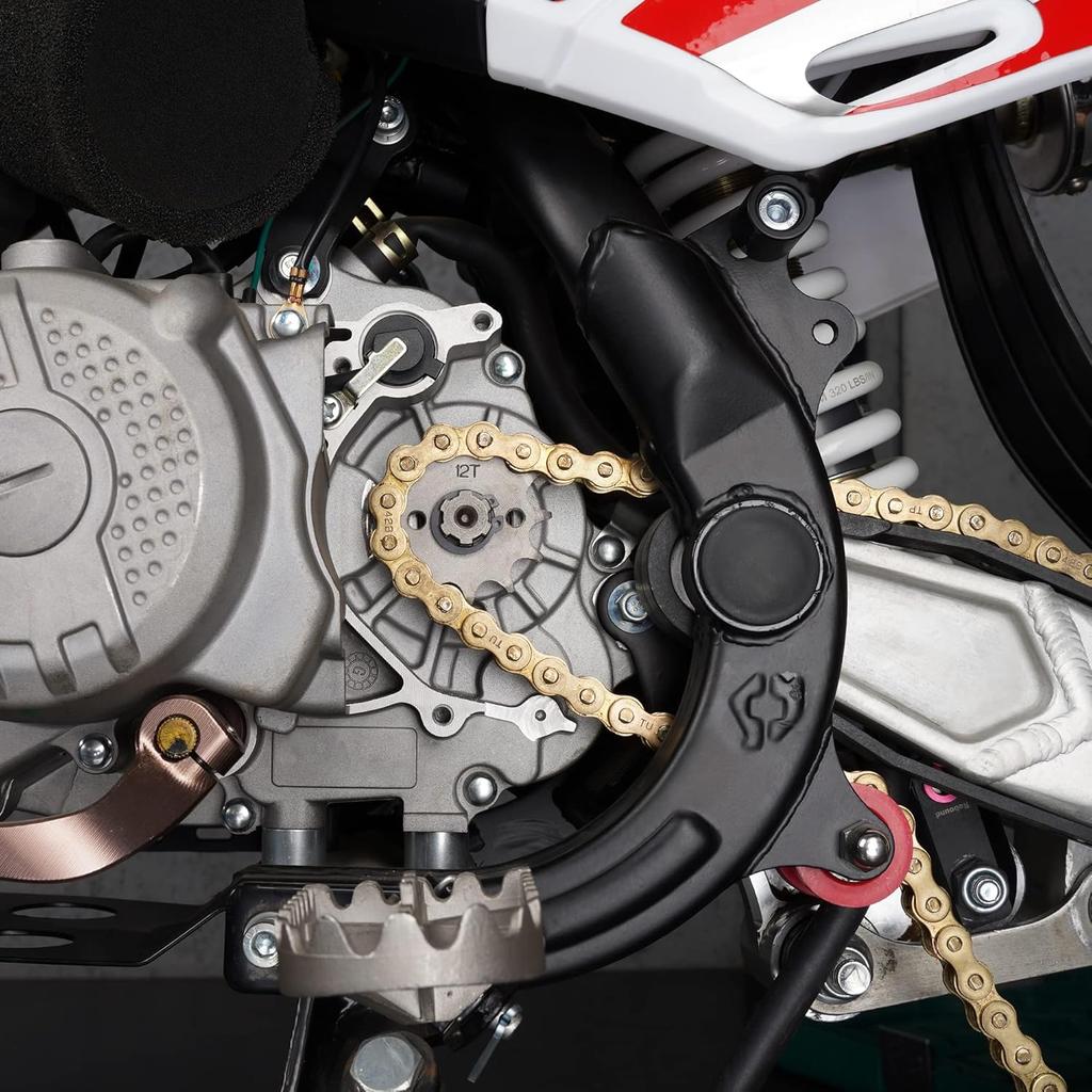 17MM 428 Motorcycle Sprocket, 428-12T Motorcycle Front Engine Sprocket for 50cc 70cc 90cc 110cc 125cc Dirt Pit Bike Mini Bike ATV 4 Wheeler Moped