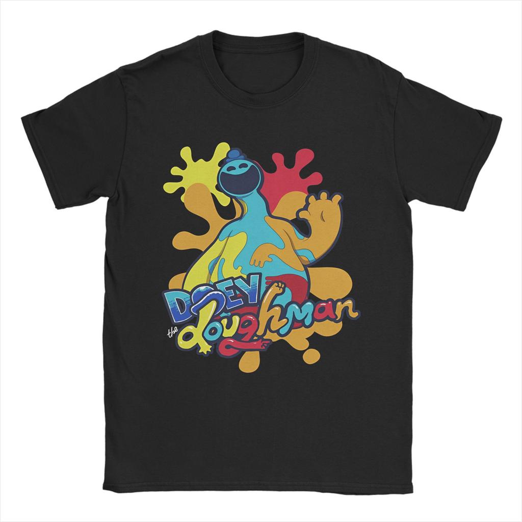 Doey Doughman T Shirt Poppys Popular T Shirts Short-Sleeved Vintage Tshirt Beach Pure Cotton Round Neck Oversized Top Tees