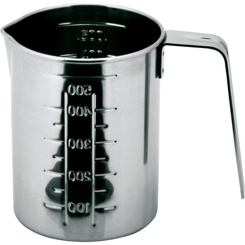 Ichibishi Metal 18-8 Stainless Steel Nest Measuring Cup, 500cc, BMZ4304