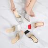 Fashion Colorful Crystal Stone Stripes Slippers Luxurious Rhinestone Sandals Bling Bling Multicolor Summer Shoes Strange Heels Sandals