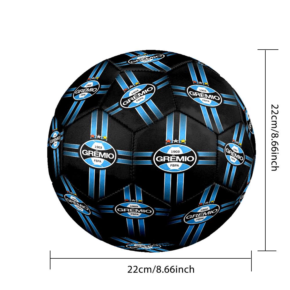 Fc Crest Design Printed Size 5 Soccer Balls, High-Quality, Anti-Slip, Protective Football, A Unique Gift , Birthdays, Christmas Gifts