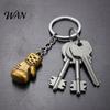 Boxing Glove Keychain Gloves Keychain, Mini Cute Sports Key Chain, Sport Retro Holder Ring Pendant, Bag Backpack Decor for Men Women Party Gifts