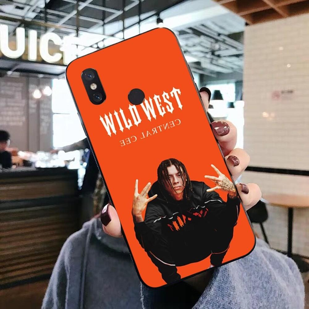UK Drill Rapper Central Cee Phone Case For Xiaomi Mi 5X 8 9 10 11 12 Lite Pro 10T PocoX3pro PocoM3 Note 10 Pro Lite