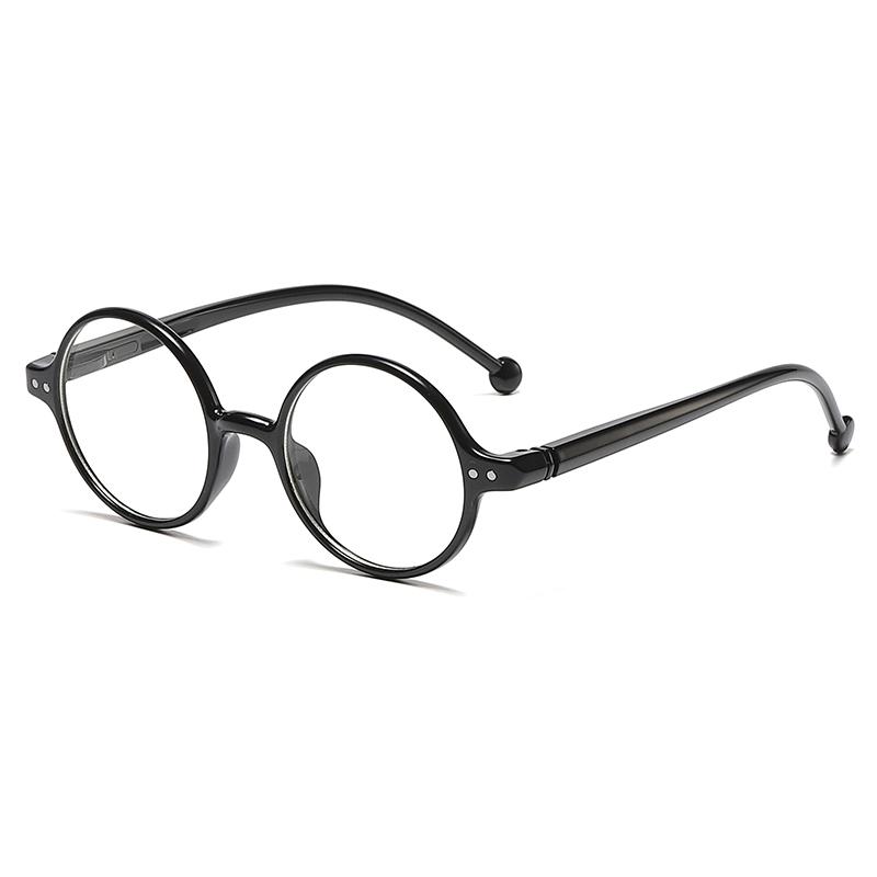 Leopard Vintage Round Reading Glasses With Diopters Anti Blue Light Presbyopic Magnifier 0 To +3.5