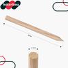 KOTARBAU® Geodetic Beech Wooden Stakes Support for Tomatoes, Vegetables, Trees, 40 CM, Set of 5