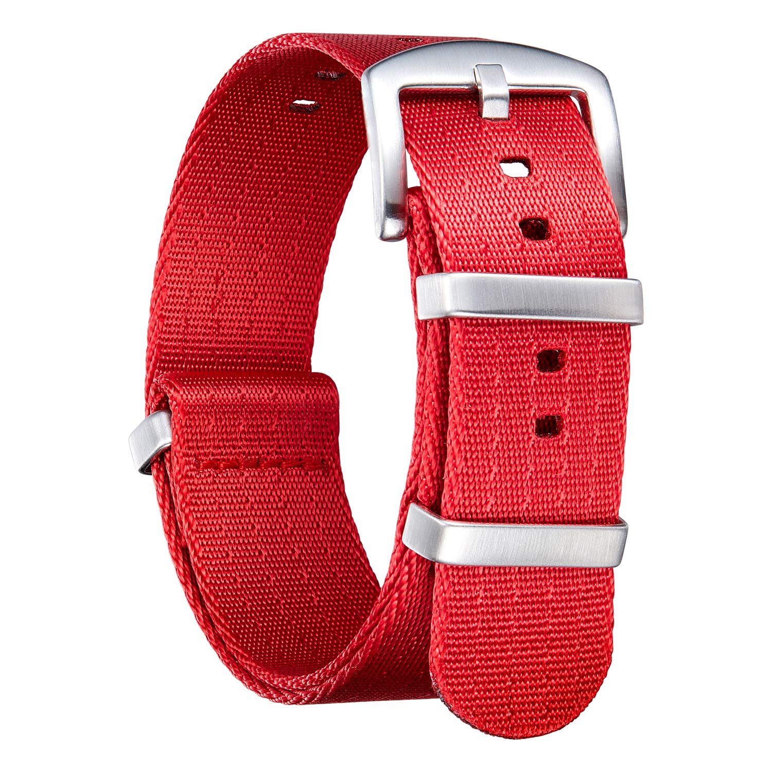 

BINLUN Watch Strap, Thick, G10, Premium, Ballistic Nylon, Multi Color, Replacement Watch Band, Stainless