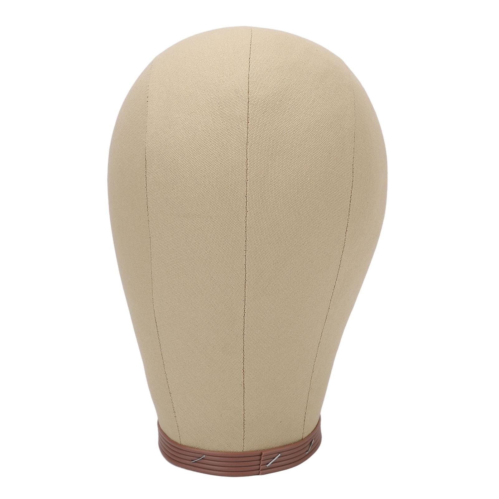 

Набор из холщового блока с подставкой, пригодный для изготовления париков, демонстрационный манекен для укладки 21 дюйм