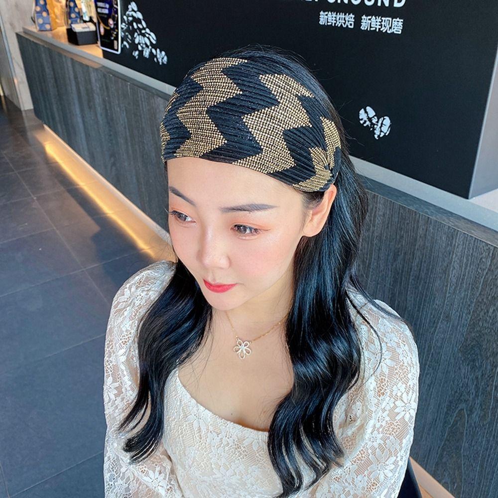Wide-brimmed Wash Face Headband Lace Headband Korean Style Headwear Female Hairbands Wide Hair Hoop