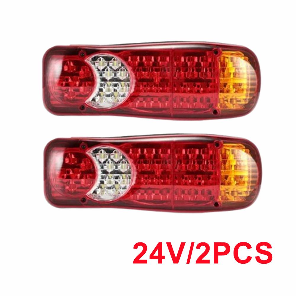 

2 ШТ 12В/24В 46LED Задний фонарь для прицепа Пара Пилоты Светодиодные Задние части прицепа Освещение для грузовика автомобиля Задние фонари Задние фонари для трактора