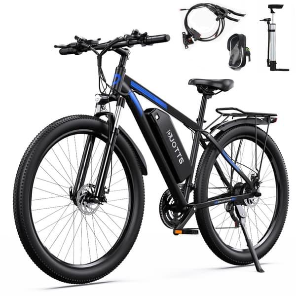 DUOTTS C29 750W Elektrické kolo, 48V 15Ah Baterie, 60km Dojezd, Shimano 7-rychlostní, Městské e-kolo pro dospělé