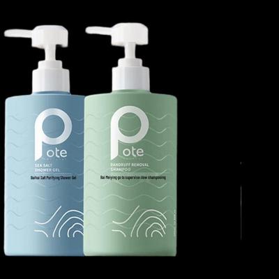 Pote Sea Salt Shower Gel & Seaweed Shampoo Set