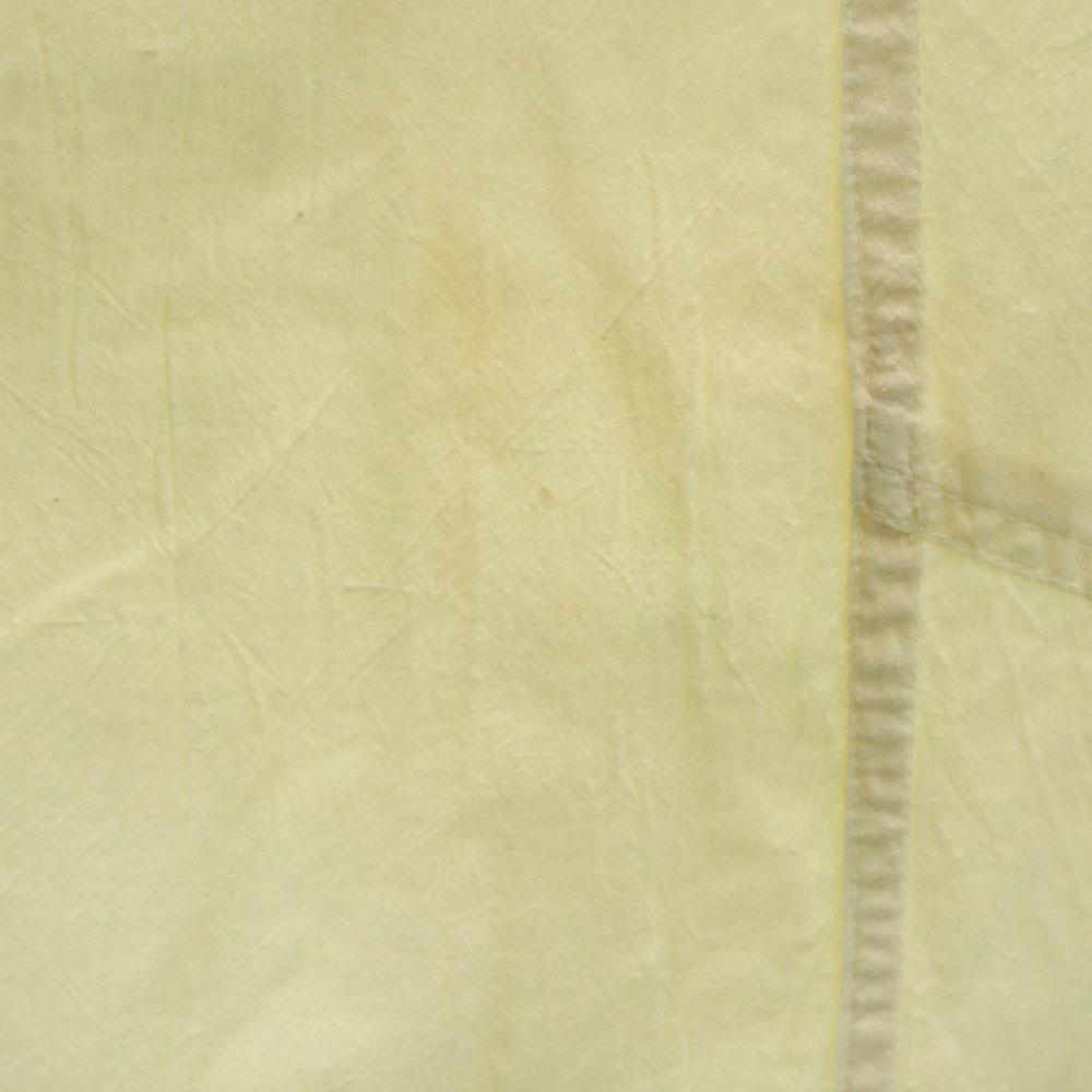 Born To Be Worn 90s Old Long Sleeve Half Zip Shirt L Yellow Men's Used