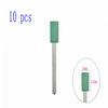 6pcs/10pcs Silicone Rubber Dental Polishing Polisher Grinders Nail Drill Bits for Electric Manicure 2.35mm Shank