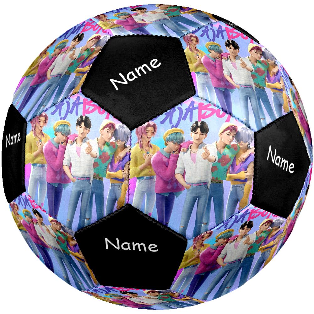 Custom Name Saja Boys Theme Size 5 Soccer Ball, Suitable for Both Indoor and Outdoor Matches, a Gift Suitable for Everyone.