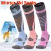 Winter Skiing Socks for Men Women Outdoor Thermal Hiking Climbing Sports Socks Thicken Warm Cycling Running Snowboarding Socks