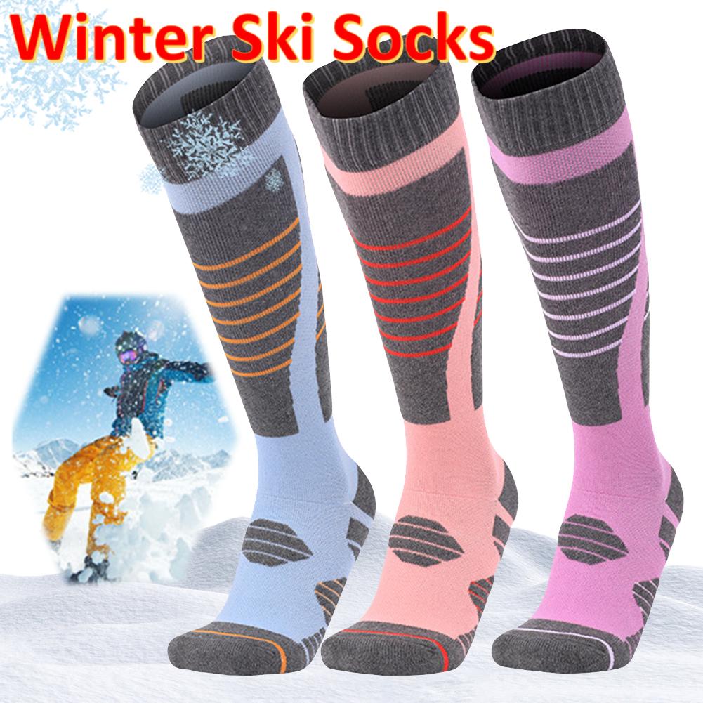 Winter Skiing Socks for Men Women Outdoor Thermal Hiking Climbing Sports Socks Thicken Warm Cycling Running Snowboarding Socks