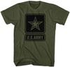US Army Military Star Emblem T-Shirt 100% Cotton O-Neck Summer Short Sleeve Casual Mens T-shirt