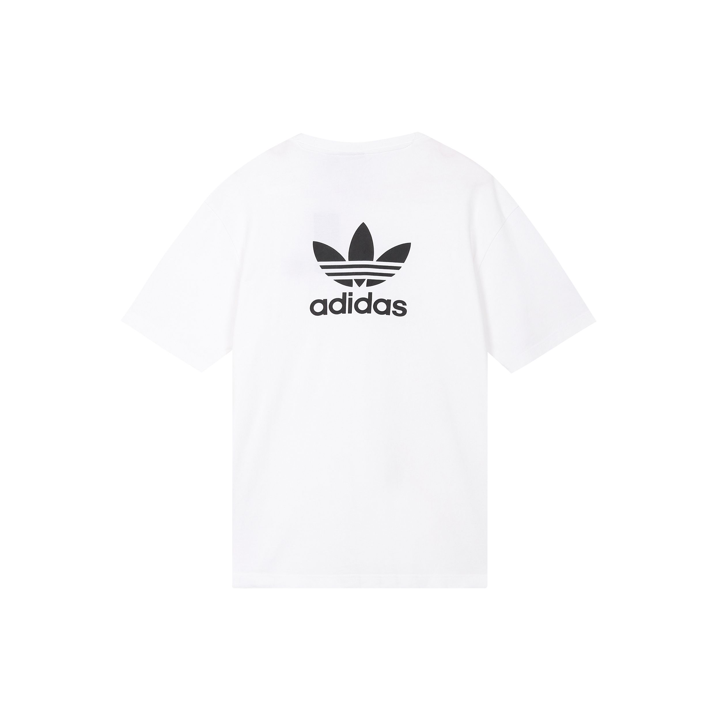 Adidas Originals B+F Trefoil Tee With Logo Print Men Tops White GN3453 –  buy the best products in the Coolbe online store
