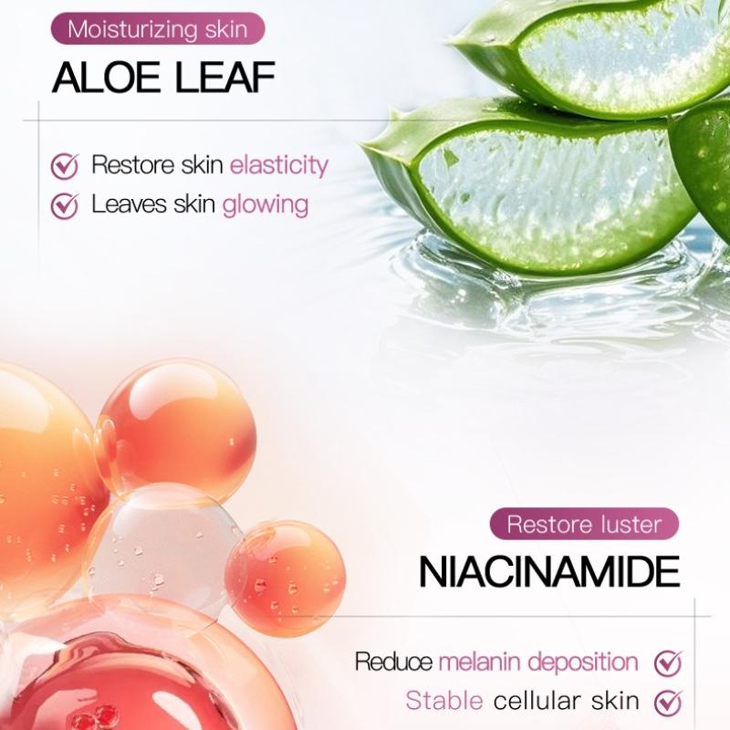 5PCS Rose Vitamin C Moisturizing Mask 25ml Hydrating Moisturizing Mask Skin Care Products