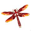 Libellen Revers-Anstecknadel Abzeichen Corsage Damen Strass Tier Brosche Hochzeitsfeier Schmuck Geschenk