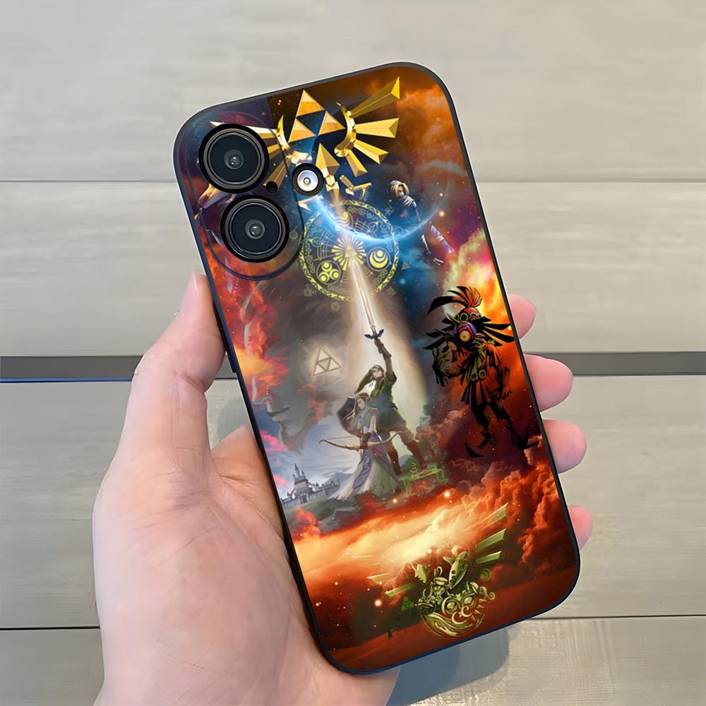 Game-L-Legends-Of-Z-Zeldas Phone Case For Iphone 17 Pro Max 15 16 Pro 14 Plus 13 11 12 Xr X Xs 7 8 SE Plus Back Cover