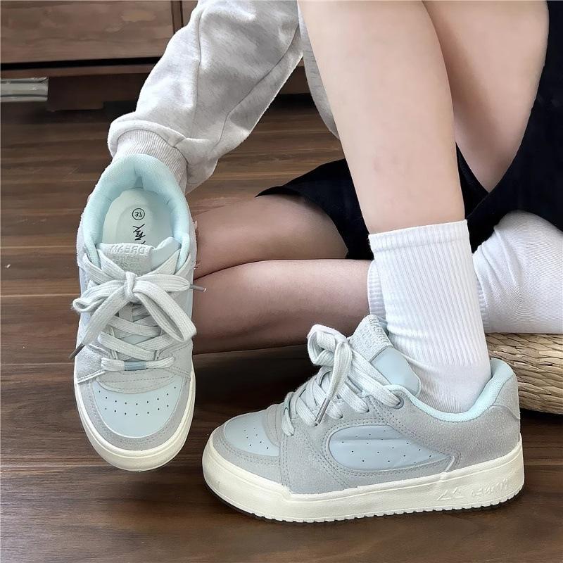 Niche Heightening Mesh Little White Shoes Women's Ins Tide Student Breathable Board Shoes 2025 Summer New Versatile Casual Shoes