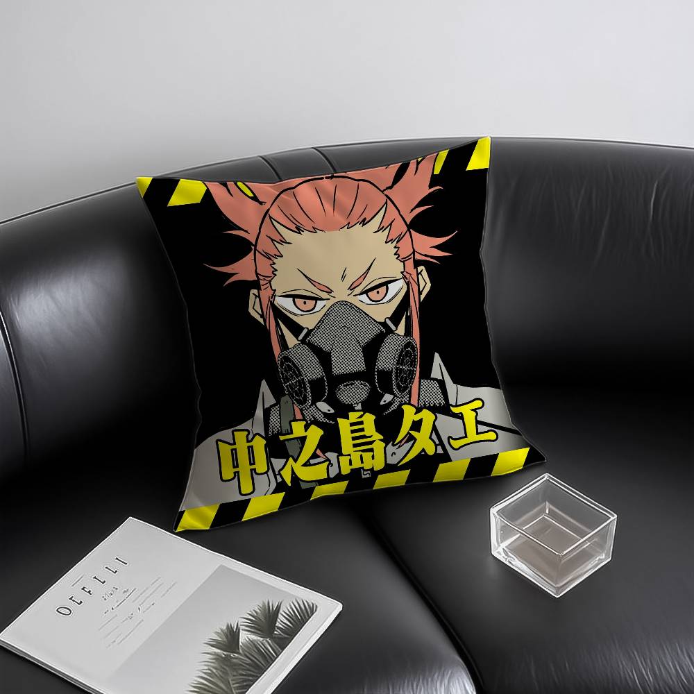 Anime K-Kai-ju Nr. 8 Kissenbezug Milbendicht Verdeckter Reißverschluss Sofa Bett