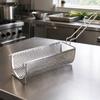 Stainless Steel Perforated Fry Basket Food-Grade Kitchen Gadget Heat-Resistant