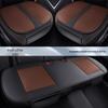Leather & Gel Car Seat Cushion - Universal, All-Season Fit for MPVs, Sedans, Trucks, SUVs, Off-Road Vehicles