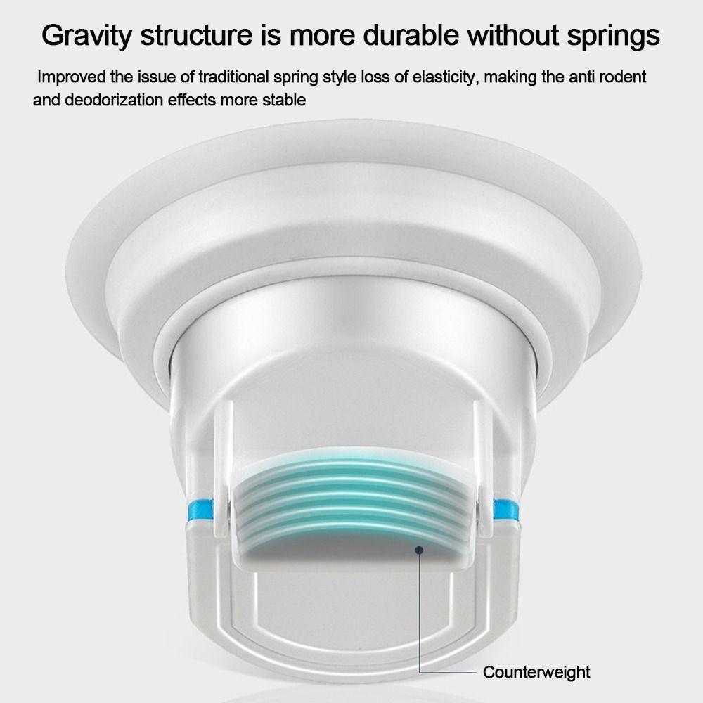 Fitting Sewer Anti-smell Plug Anti-blocking Cover Toilet Deodorant Stopper Toilet Odor Stopper