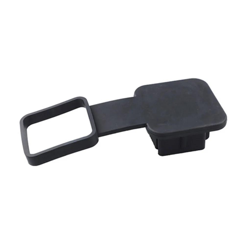 Tow Plug Tube Cap Protector Trailer Hitch Receiver Cover Plug Waterproof 2 Inch Receiver Auto Square Plug Tow Hook Cover