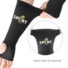 1 Pair Arm Sleeves Passing Hitting Forearm Sleeves With Protection Foam Pads And Thumb Hole, Padded Sleeves Arm Pads