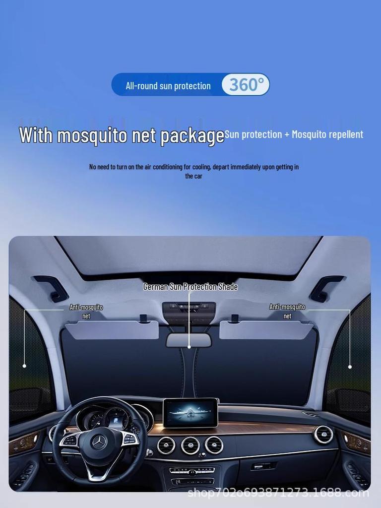 Shun Wang Car Sunshade: Sun Protection & Heat Insulation Umbrella for Windshield