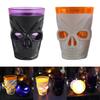 LED Skull Head Wine Cup Glow In The Dark Candle Light Party Table Decoration Home Bar Supplies