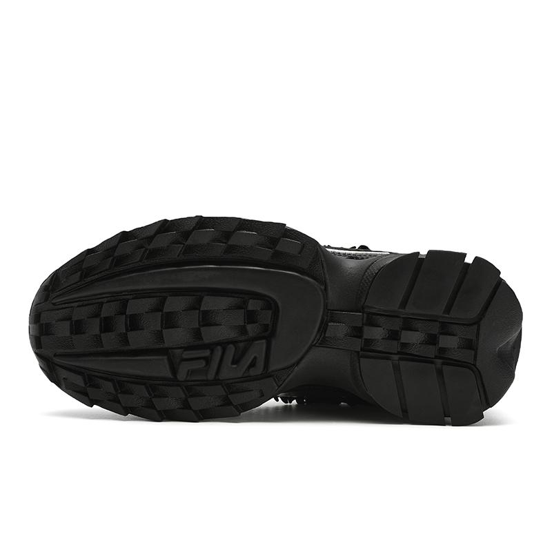 Fila Disruptor 2 Dämpfung, Abriebfest, Niedrig geschnittene Freizeitschuhe Damen Schwarz F12W512135FBK
