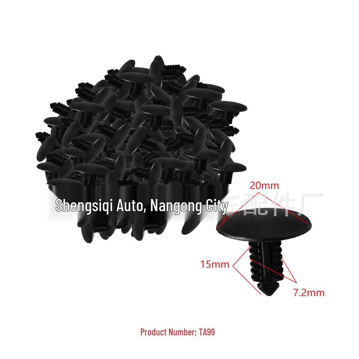 

Honda Toyota Car Trim Panel Clips: Universal Accessories for Decoration & Fixing 10000 units