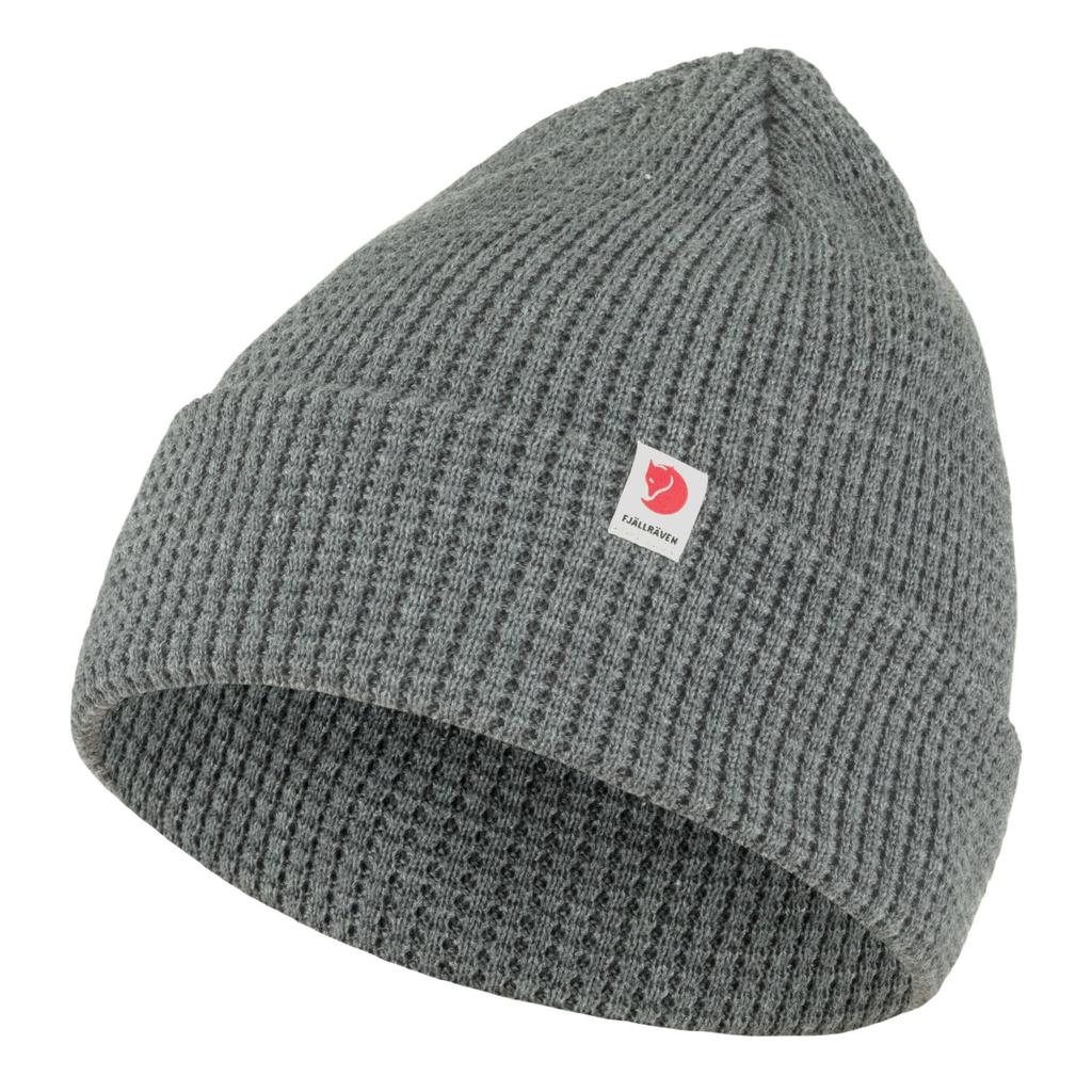 Knitted Hat Fjallraven Tab Hat 84767 Gray Free Size [Fjallraven]