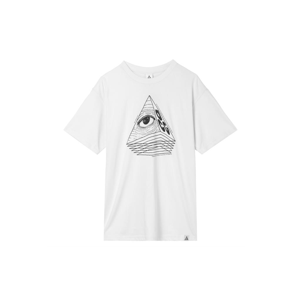 New Nike ACG T Shirt Men's Mountain Peak White FJ1128-121