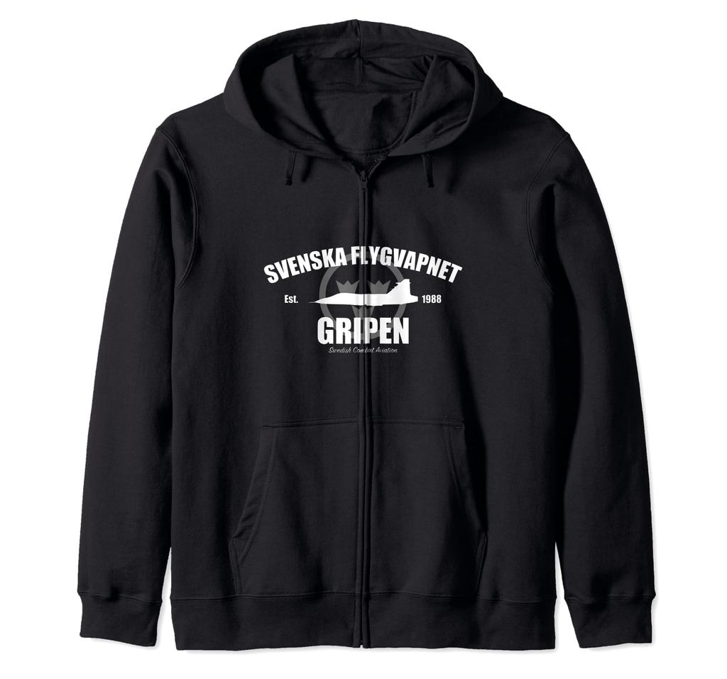 JAS 39 Gripen Zip Hoodie