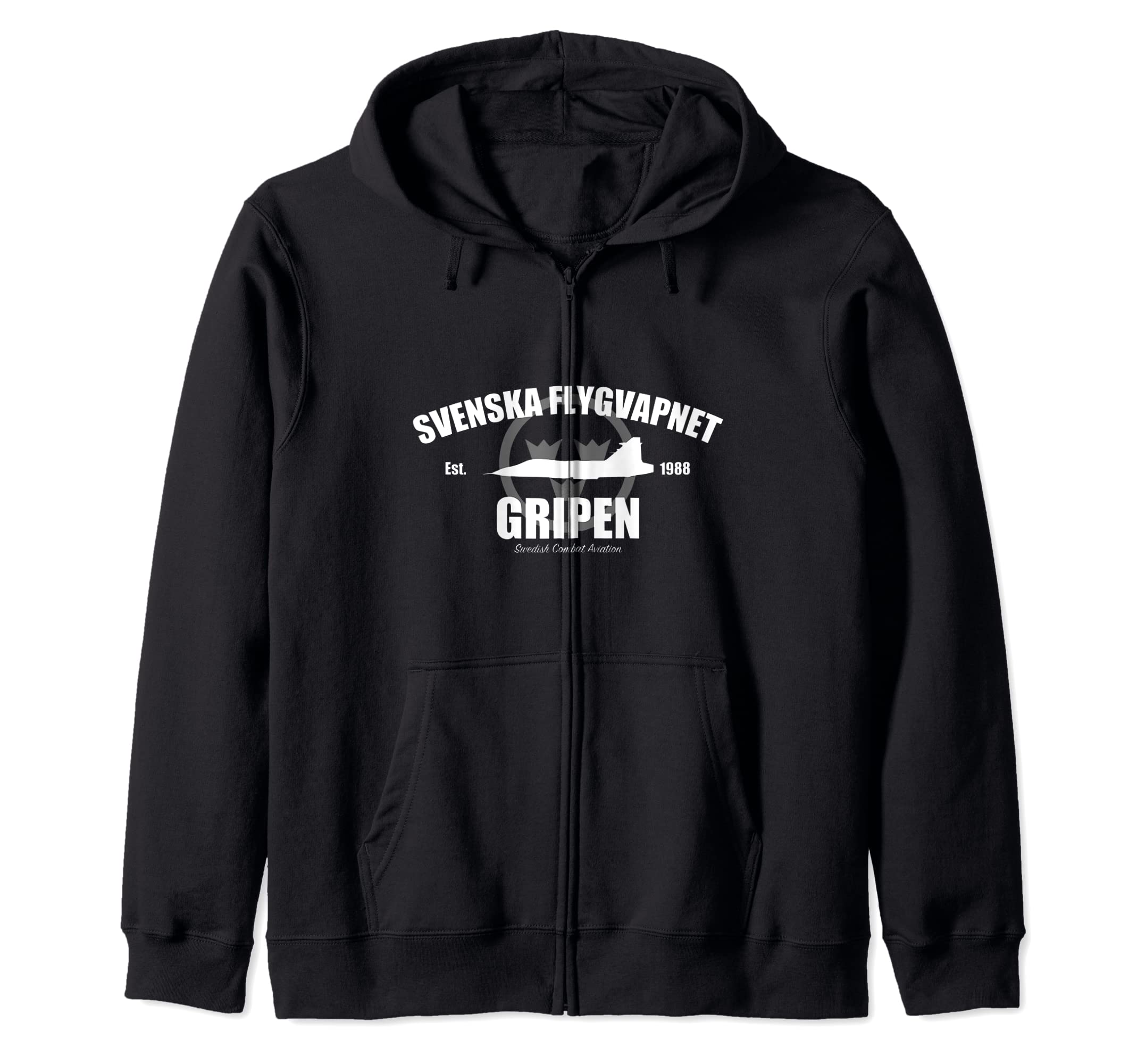 

JAS 39 Gripen Zip Hoodie