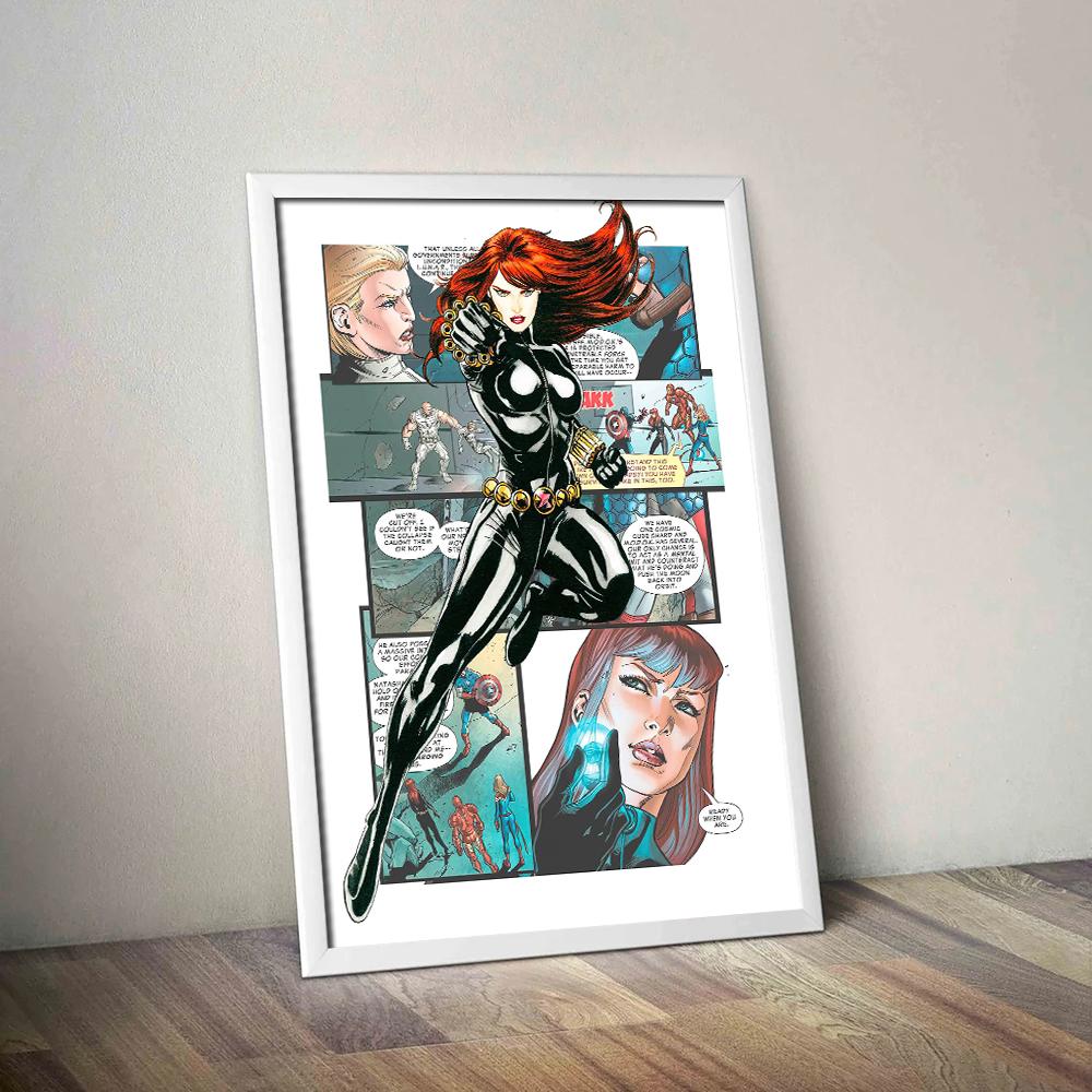 

Постер Супергерои Мстители Человек-паук Халк Железный человек Капитан Америка Фигурка Марвел Холст Картина Настенное искусство Декор детской комнаты Подарок 21cm×30cm NoFrame